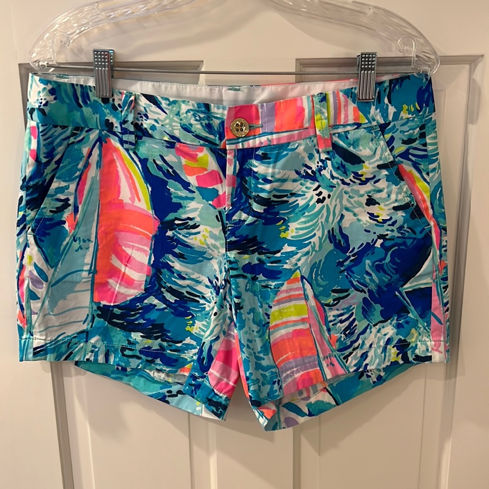 Lilly Pulitzer Callahan Sailboat Shorts